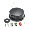 Tête de coupe alimentation rapide, droite, 4 1/2 po