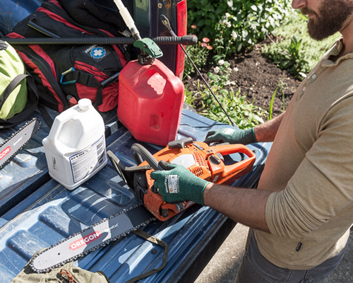 Chain Saw Installation, chainsaw installation